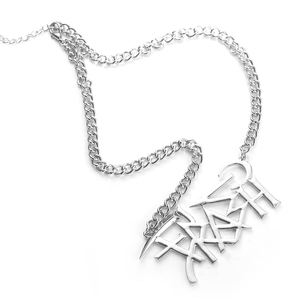 TRASH LOGO NECKLACE