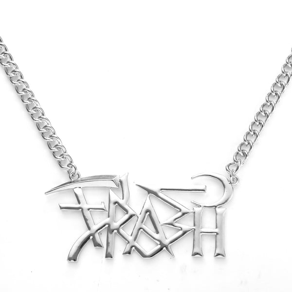 TRASH LOGO NECKLACE